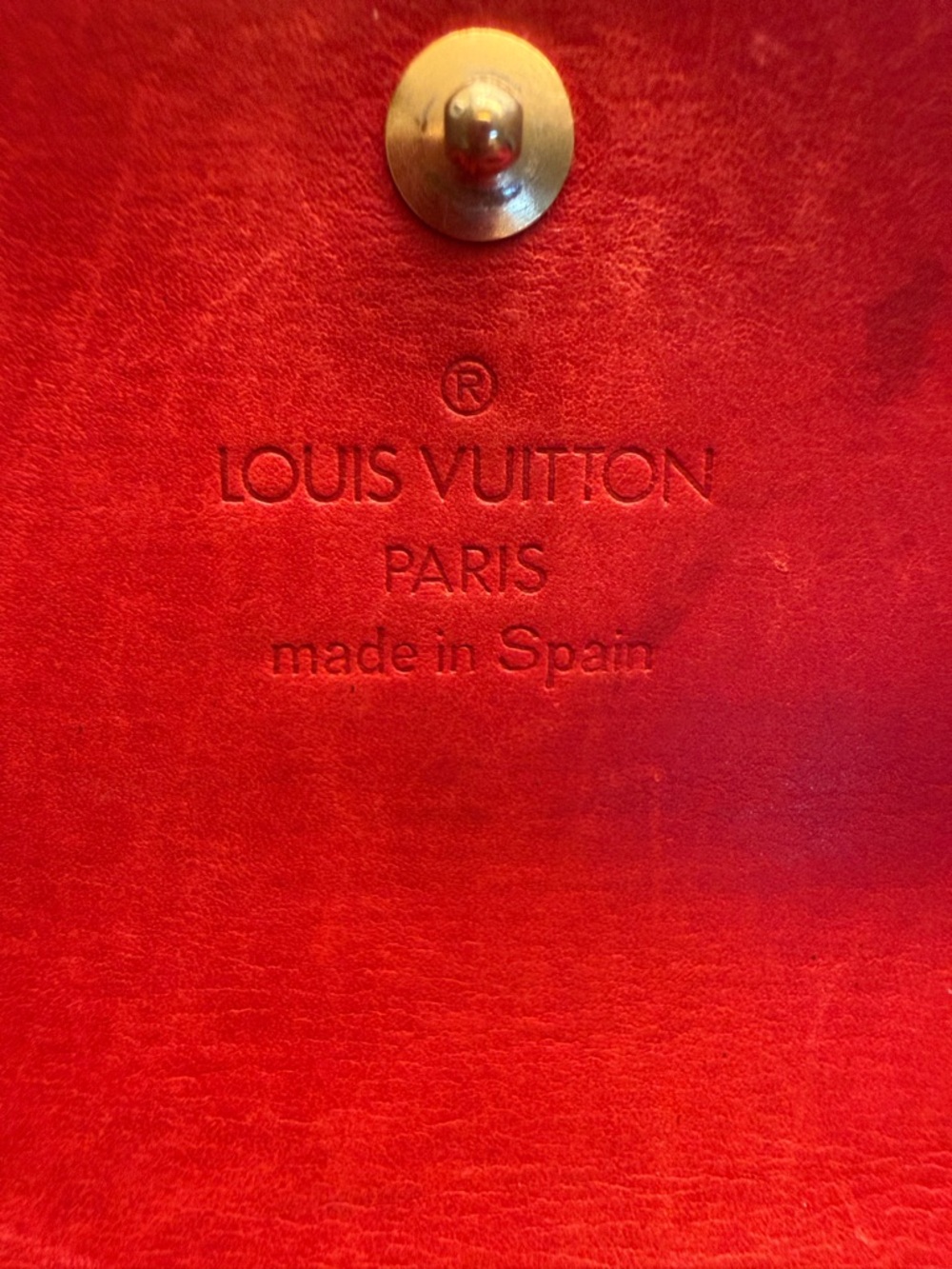 Louis Vuitton Red Sarah Long Wallet Clutch in Epi Leather - Picture 5 of 16